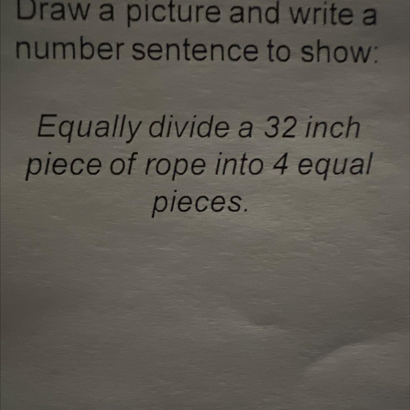 Draw a picture and write a number sentence to show.-example-1