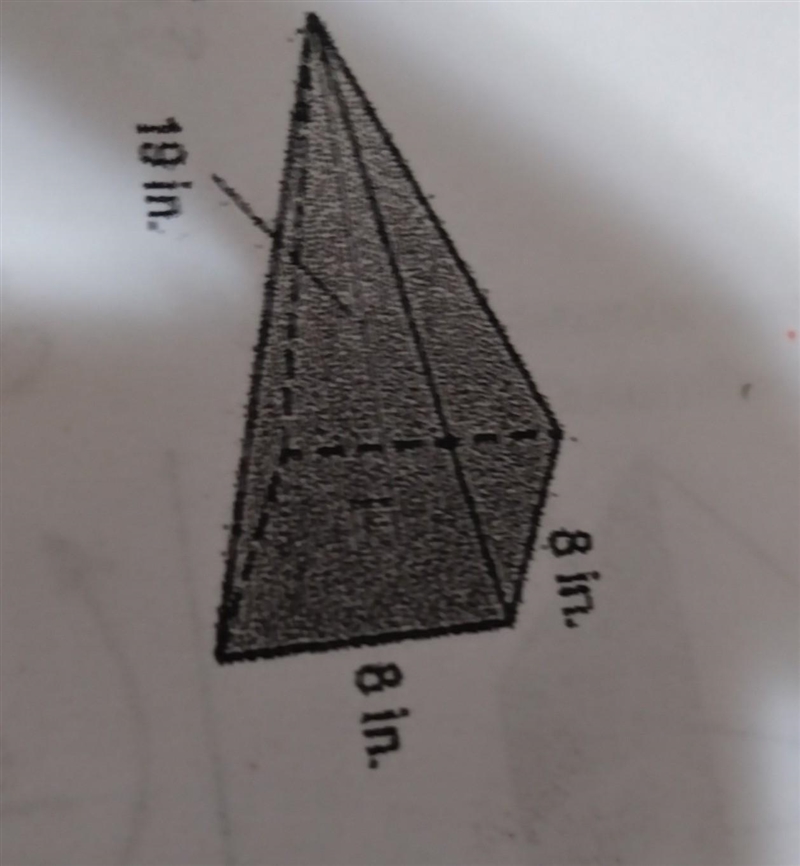 determine the volume of each rectangular or triangle pyramid round to the nearest-example-1