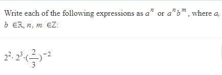 Write each of the following expressions as a^n or a^n b^m,-example-1