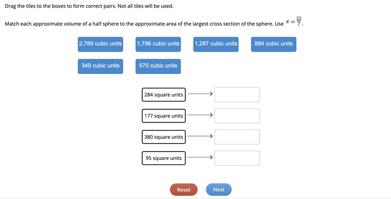 Drag the tiles to the boxes to form correct pairs. Not all tiles will be used.Match-example-1