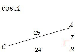 7 9.Find the value of each trigonometric ratio.-example-1