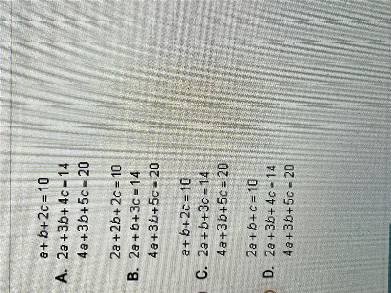 Which system of equations best represents the situation below?A farmer grew his own-example-1