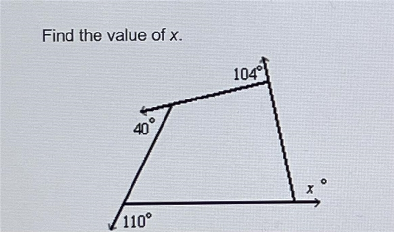 Find the value of x.-example-1