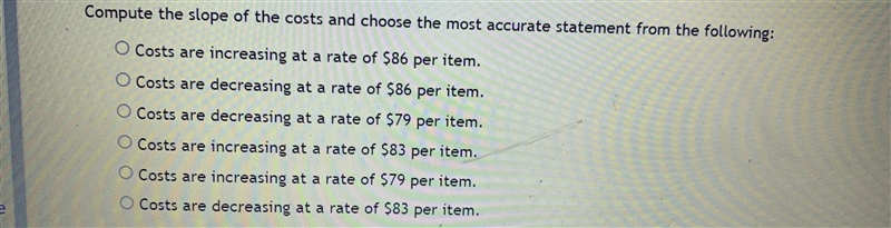 A company discovers that to produce x=700 new electronic parts, it will cost y=$61100. To-example-1