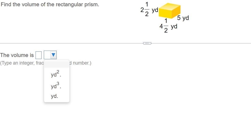 The volume is ? yd?.-example-1