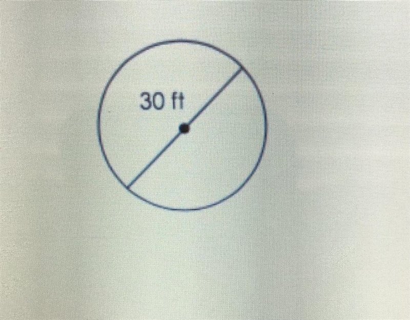 Calculate the area of the circle. Round decimal answer to the nearest tenth.-example-1