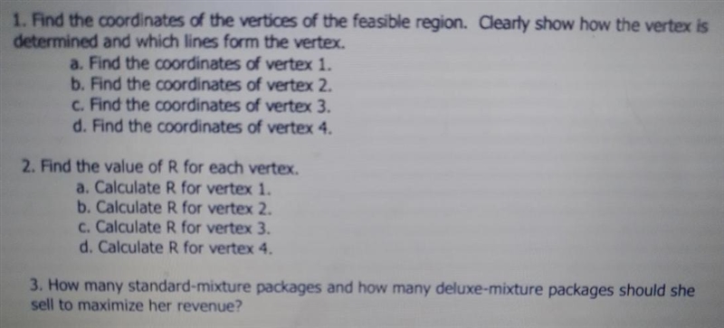 hello im.stuck.on this and need help tyR = 1.95x + 2.25yVariablesx: number of standard-example-2