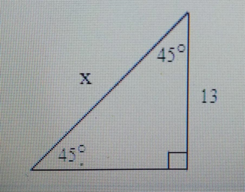 What is the value of x ?x=(simplify your answer . Type an exact answer , using radicals-example-1