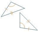 Which pair of triangles can be proven congruent by the HL theorem? 2 right triangles-example-2