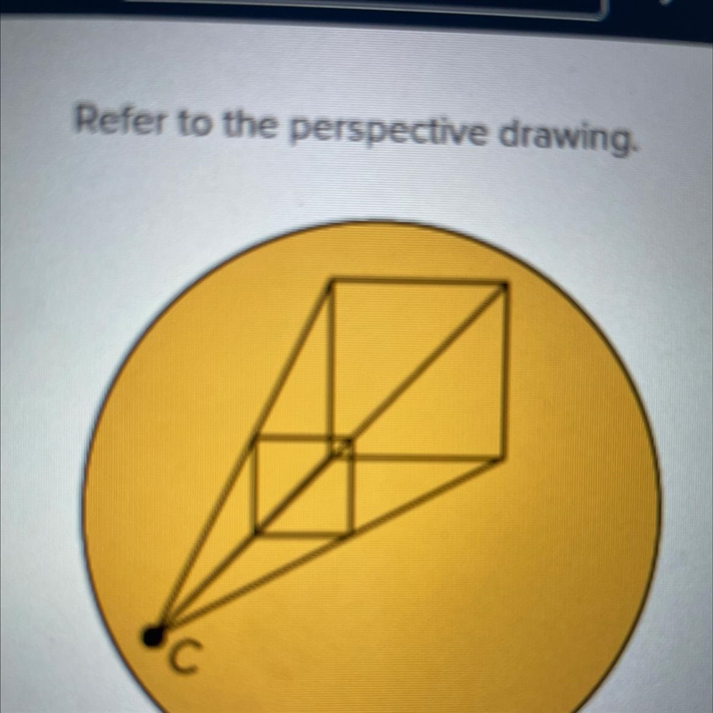 A. What is the center of dilation? b. What is the shape that was dilated? c. Is the-example-1