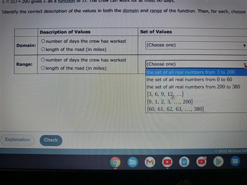 A construction crew is lengthening a road. Let I be the total length of the road (in-example-2