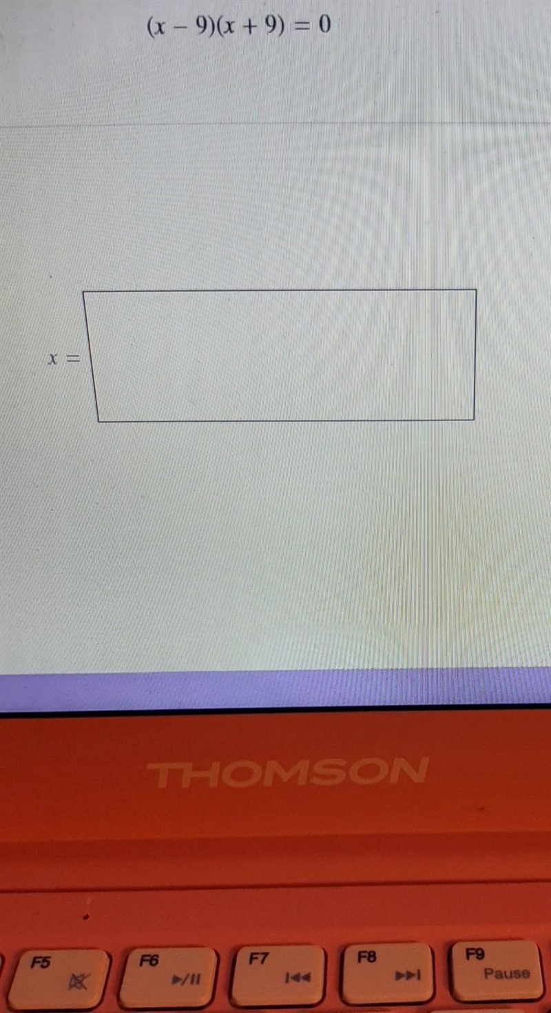 Solve the following equation, Write your answer in reduced fraction form, if necessary-example-1