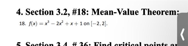 F(x) = x^3 - 2x² + x + 1 on [-2,2]-example-1