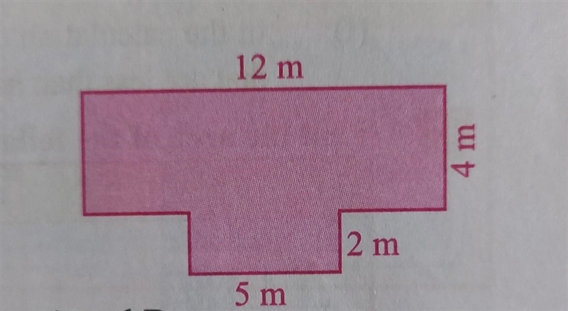 Find the area of the given figure which have all the squares corners.​-example-1