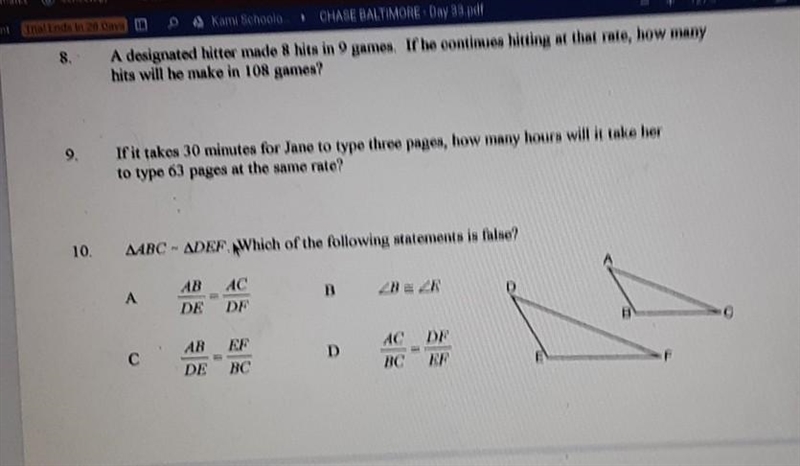 Please answers Questions 8 through 10 for me please and thank you-example-1