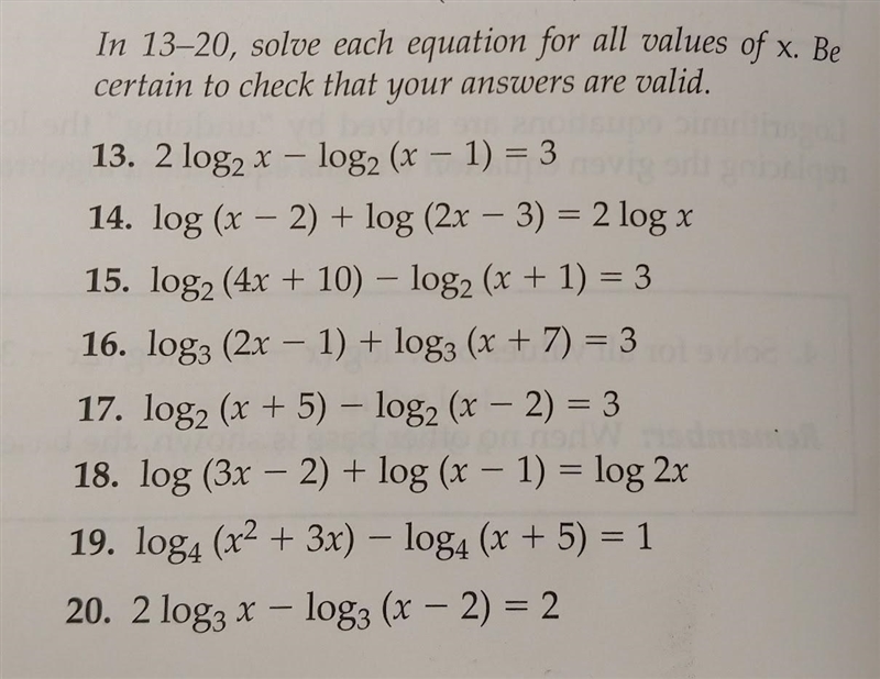 hi, i dont undertand number 20 because i was absent in class today and i rerally need-example-1