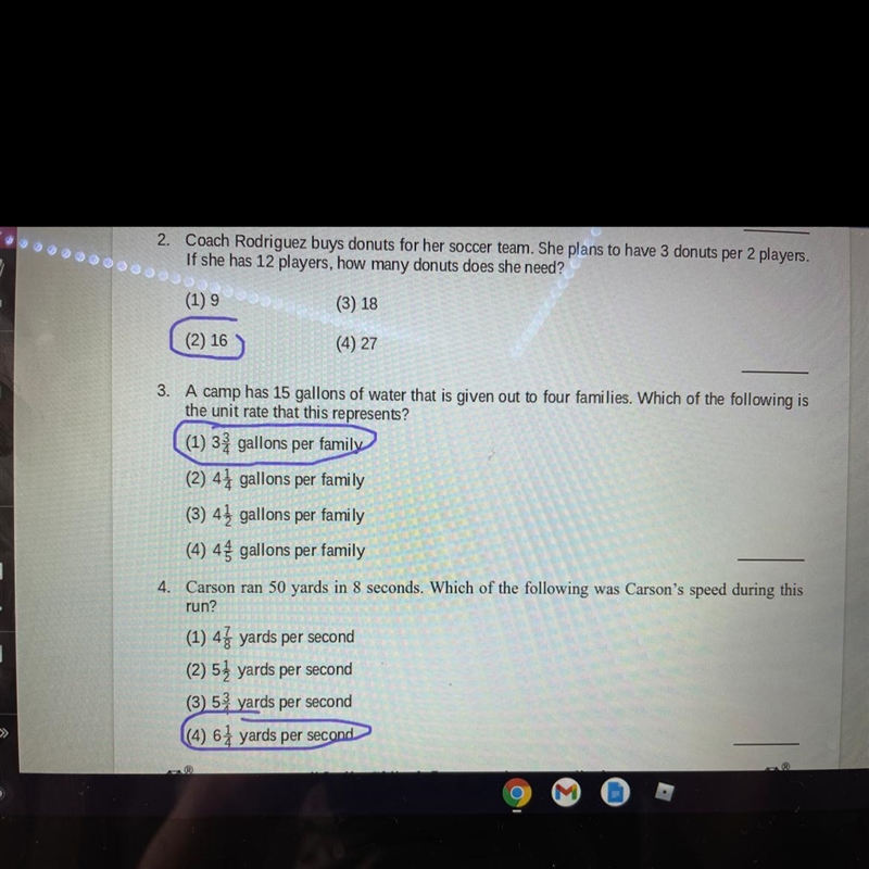 Please help me explain how I got my answers and if they are for-example-1