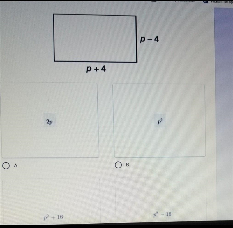 The dimensions of a planned rectangular garden are given. Which expression represents-example-1