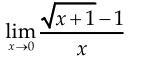 how do you find the limit of the following equation as x approaches 0, please outline-example-1