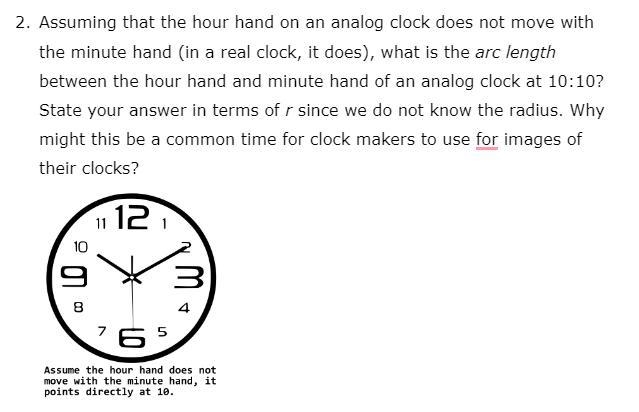 Assuming that the hour hand on an analog clock does not move with the minute hand-example-1