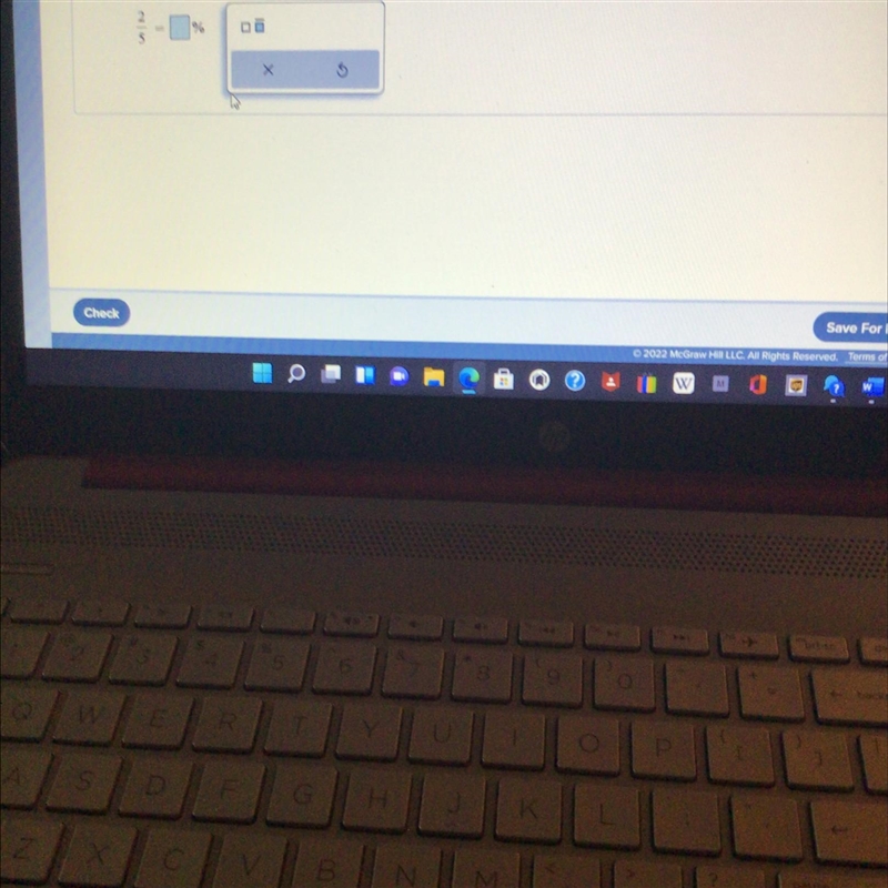 Express the fraction as a percentage use the bar notation if necessary-example-1