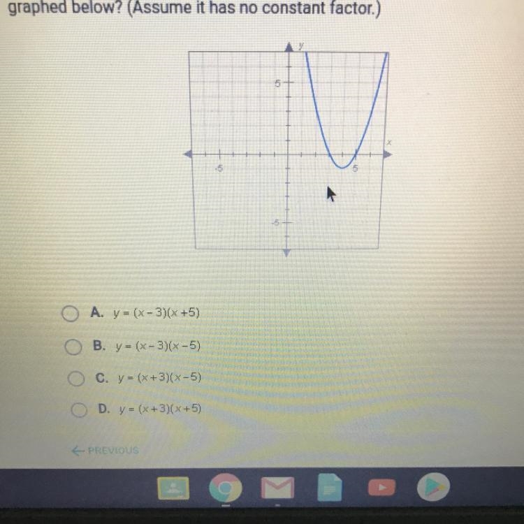 Which of the following represents the factorization of the polynomial functiongraphed-example-1