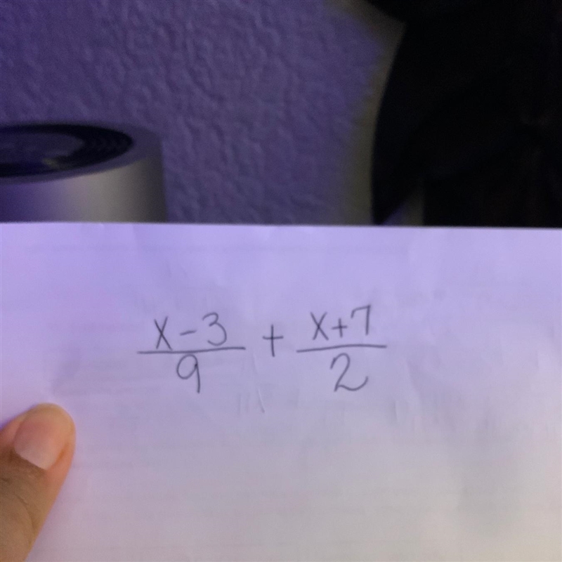 Add the rational expression as indicated be sure to express your answer in simplest-example-1