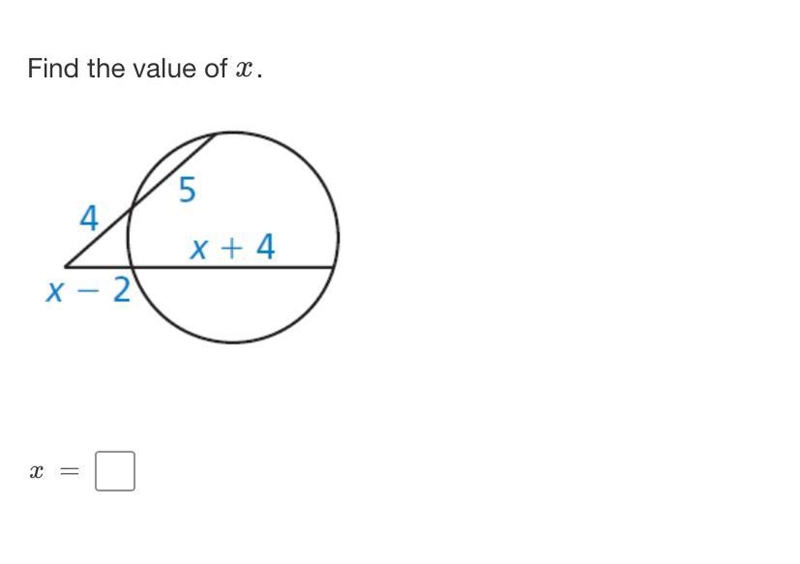 What is the value of x-example-1