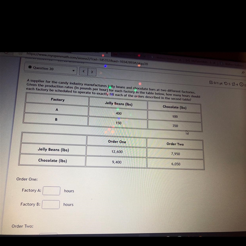 Does anyone know how to do this? Order two is the same as order one.-example-1