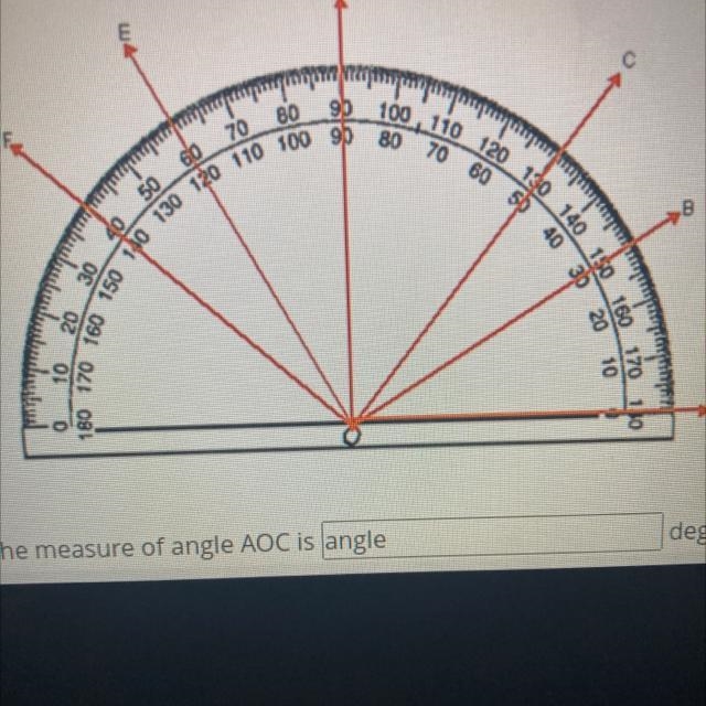 Use the protector to find the measure of the following angles refer to page 2 of your-example-1