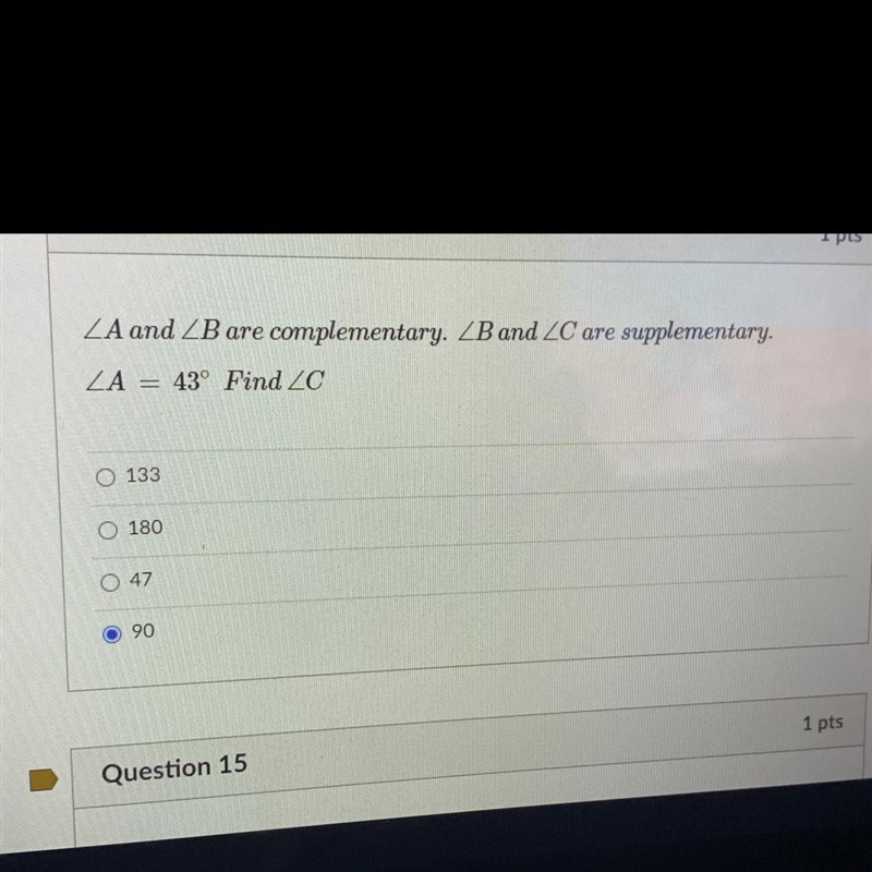 I just need a brief explanation with the answer. Ignore the bubbled in answer-example-1