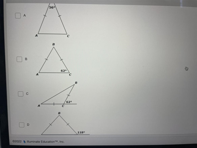 In which of the following triangles does m-example-1