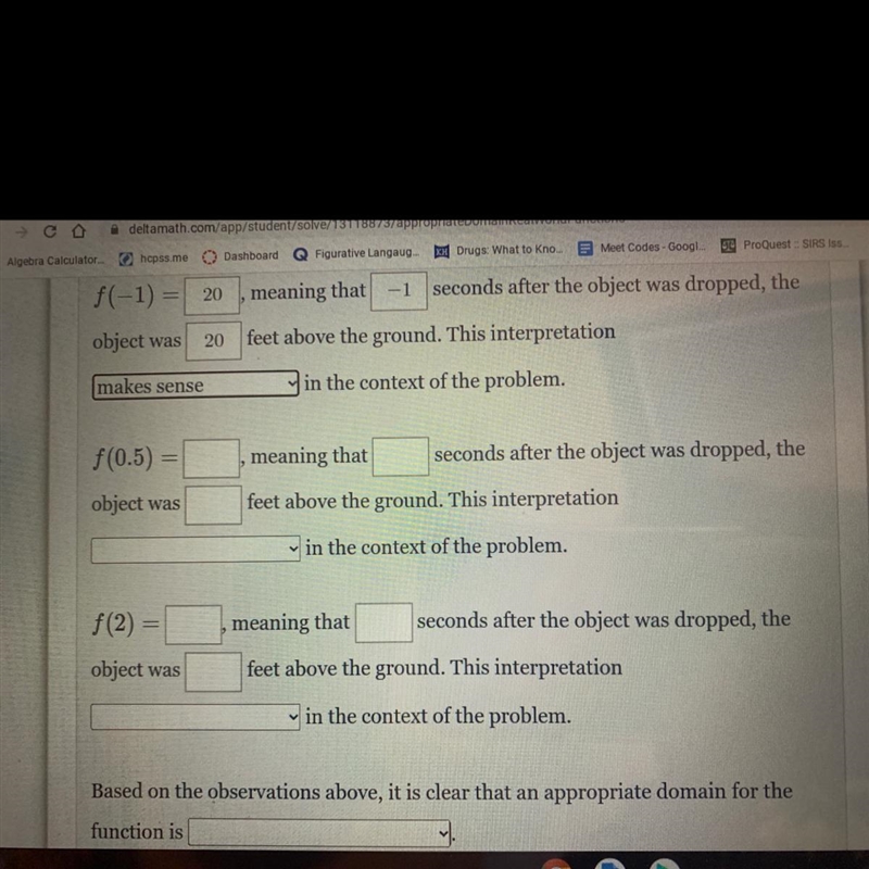 An object was dropped off the top of a building. The function f(x) = -16x2 + 36represents-example-1