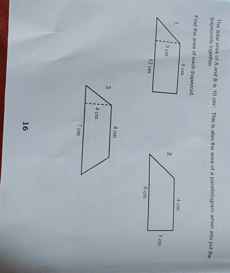 Find the area of a trapezoid ​-example-1