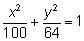 Write an equation in standard form of an ellipse that is 10 units high and 8 units-example-3