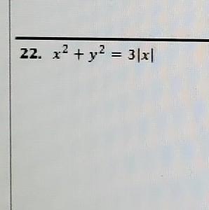 Analytically determine what type(s) of symmetry, if any, the graph of the equation-example-1