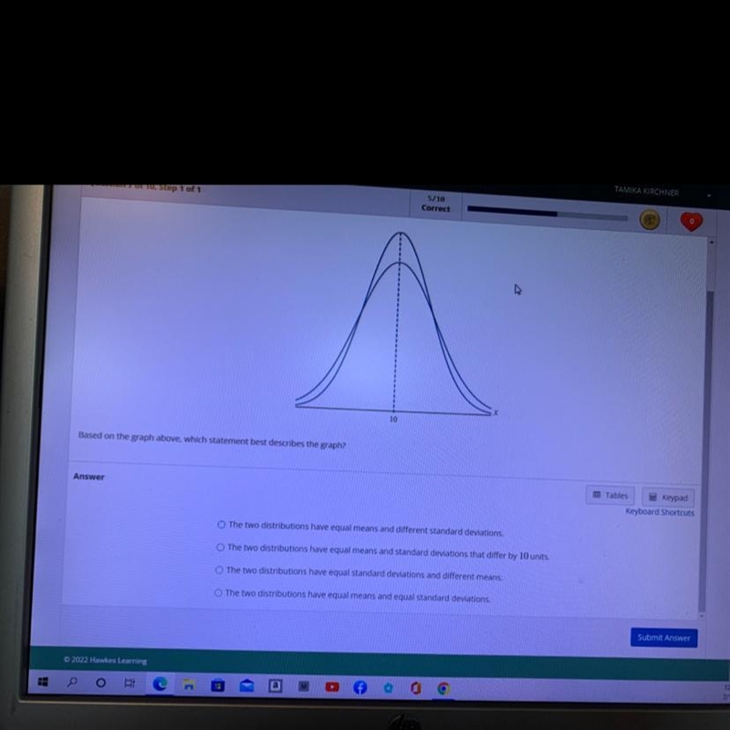 Based on the graph which statement best describes the graph-example-1