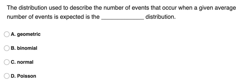 The distribution used to describe the number of events that occur when a given average-example-1