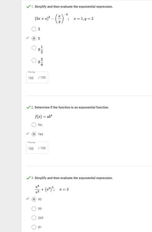 Can you help me review these questions for Algebra I? I am trying to see which of-example-1