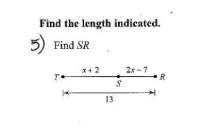 Find the length indicated Show work-example-1