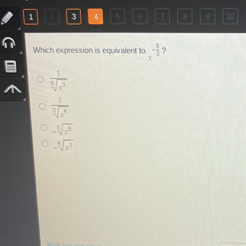 Which expression is equivalent to-example-1