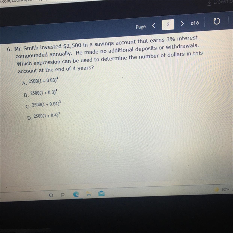 For my option I choose b or d can I please get some help-example-1