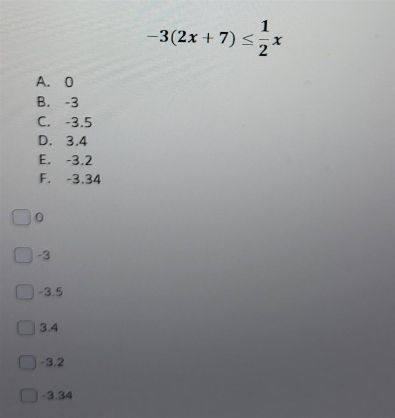 Which values are part of the solution set based on the result of the inequality-example-1