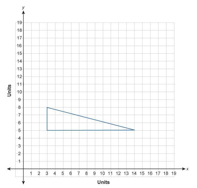 What is the area of the triangle in this coordinate plane?A. 9.0 units²B. 14.0 units-example-1