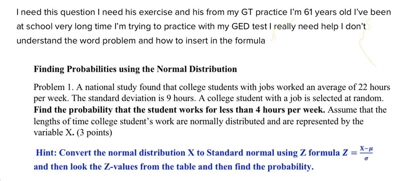 Please help with his exercise and the formula so I can solve this exercise properly-example-1