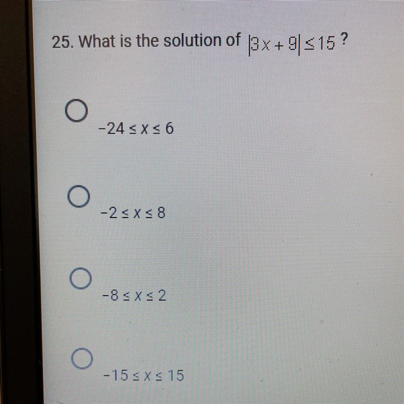 What is the solution of 3x+9<15-example-1