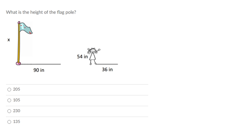 What is the height of the flag pole?-example-1