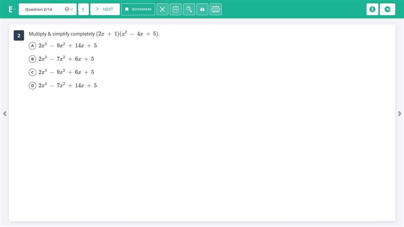 Multiply and simplify completley(2x + 1-example-1