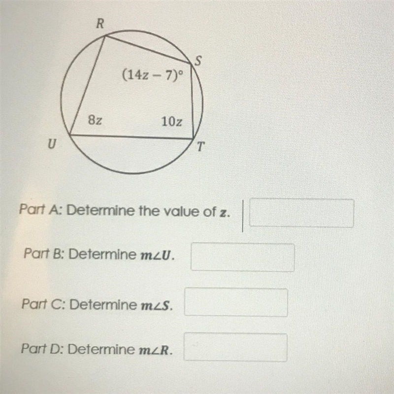 Consider the circle below.-I don’t know how to solve this EOC practice-example-1