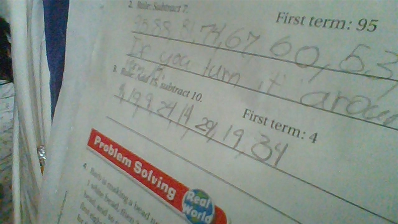 am kinda confused...The rule is to add 15 and subtract 10 the first term is 4 and-example-1